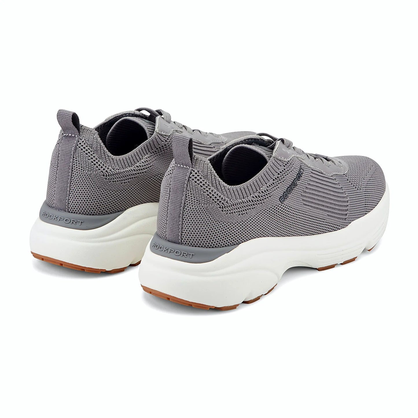 Rear view of a sneaker showing the padded collar and rear pull tab
