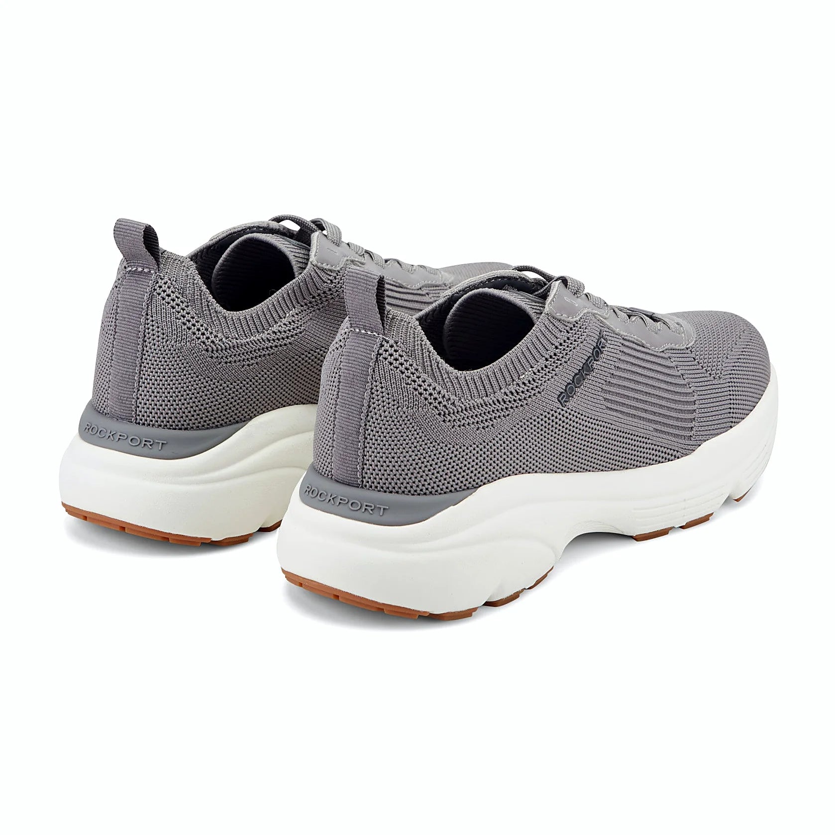 Rear view of a sneaker showing the padded collar and rear pull tab
