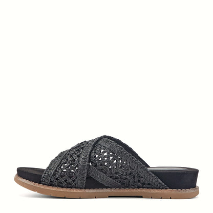 Women's Zora Open Toe Slip-on Flat Casual Sandals