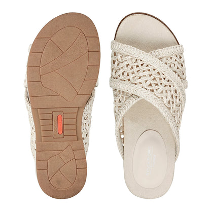Women's Zora Open Toe Slip-on Flat Casual Sandals