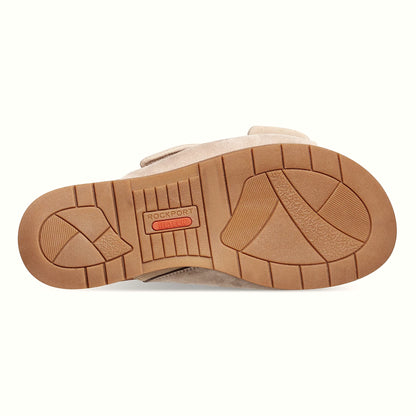 Women's Zova Slip-on Open Toe Flat Casual Sandals